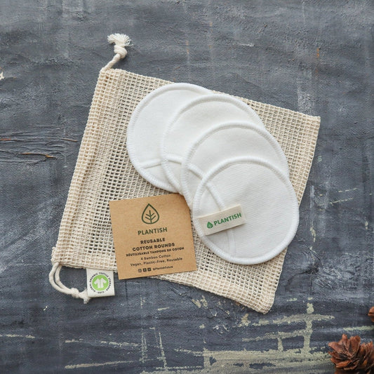 Disques démaquillants réutilisables – 100 % coton-0
