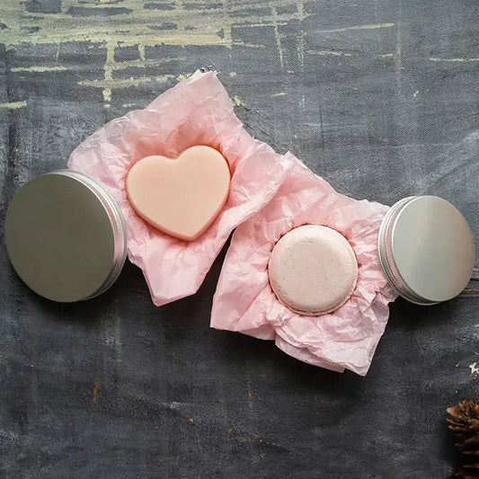 Coffret de shampooing et après-shampooing nourrissants solides-0